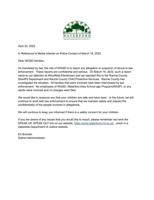Read school administrator's statement