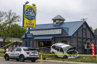 Car Crash at Cuba Restaurant & Bar