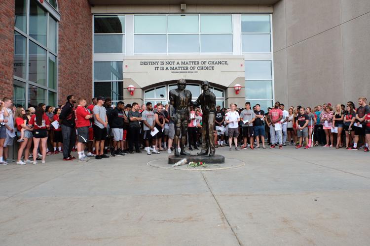 UNL vigil for Sam Foltz
