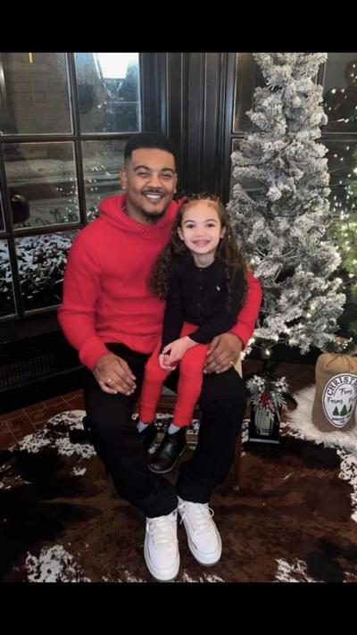 Adrrell Taylor and daughter, Ava