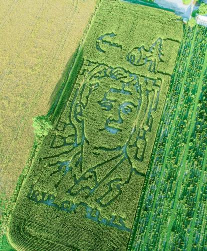 Goebel Farms planted its 2026 corn maze in the shape of an image of Charlie Kirk. The decision prompted both support and disagreement on social media.