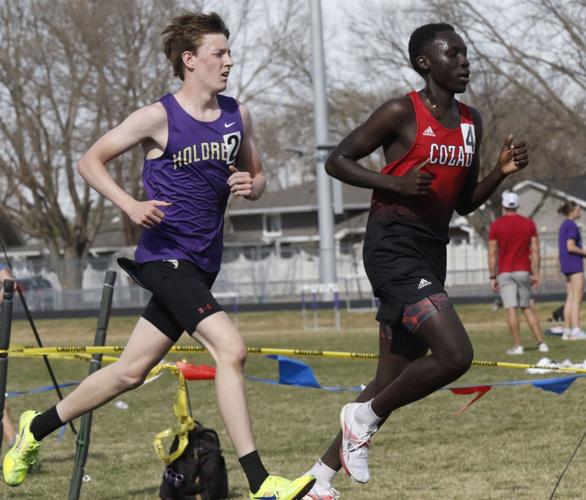 Cozad track at Holdrege 3.28.25