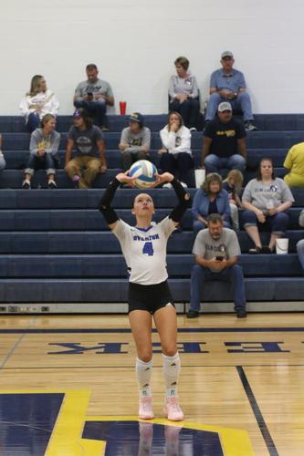 Overton volleyball at Elm Creek triangular