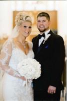 Crissa and Derek Hoeft celebrating first anniversary