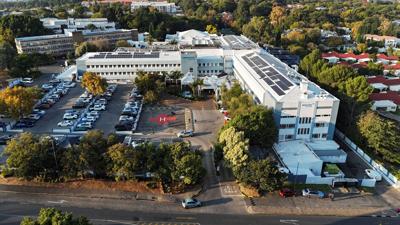 The private health facility where a British national is being treated for the hantavirus in Sandton