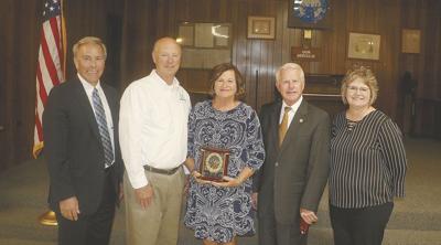 Jon and Marcia Montgomery win Cozad’s  2018 Farm Family Award