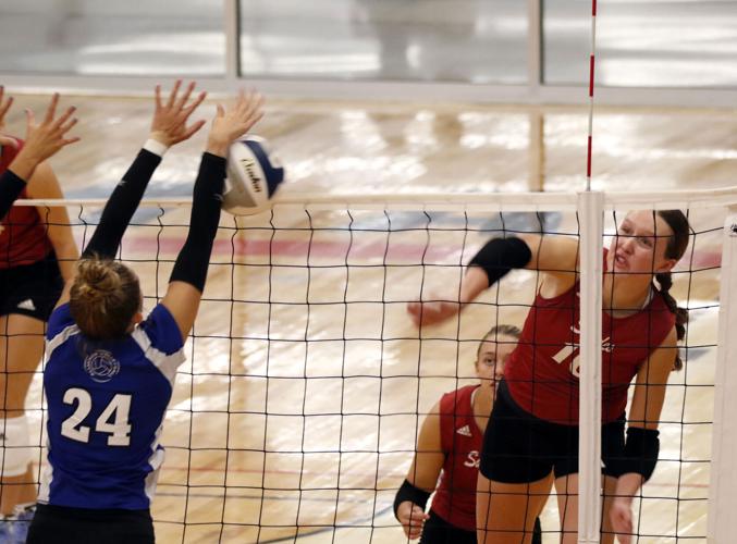 Gothenburg volleyball at Cozad invite