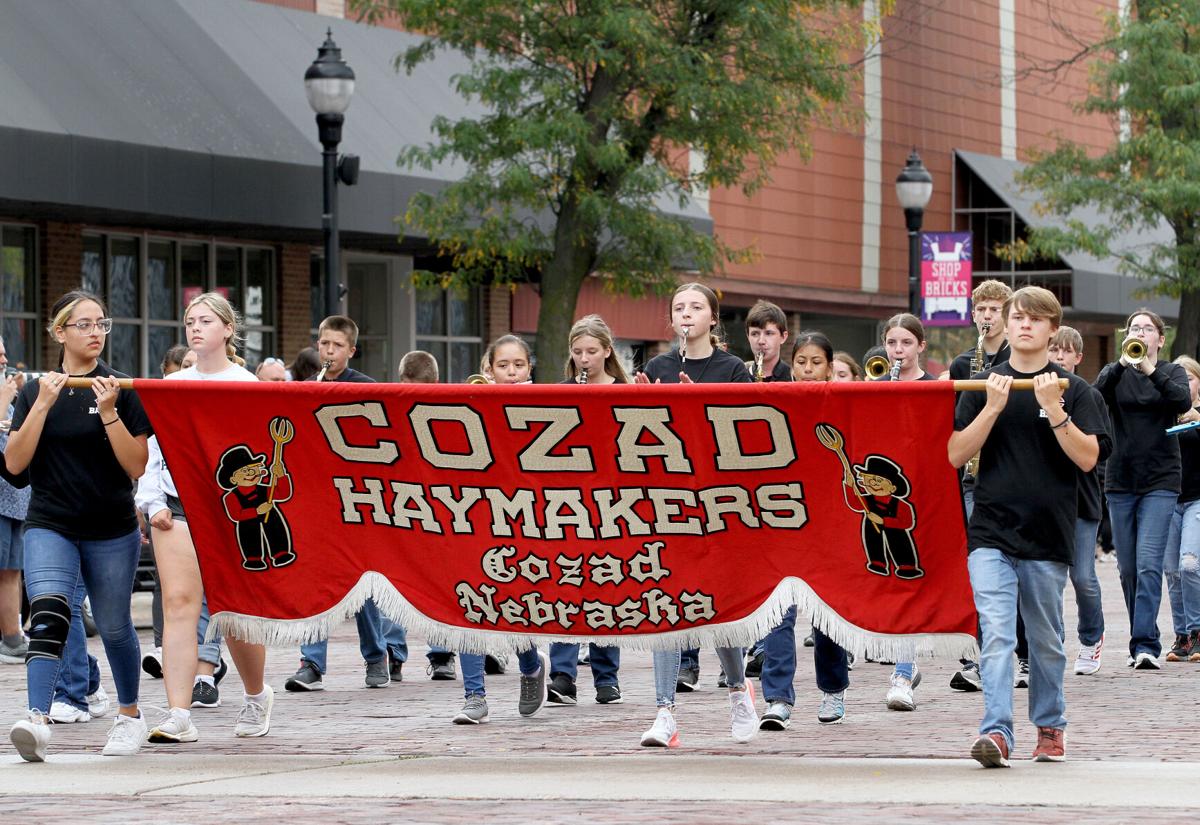Cozad Middle School at UNK Band Day