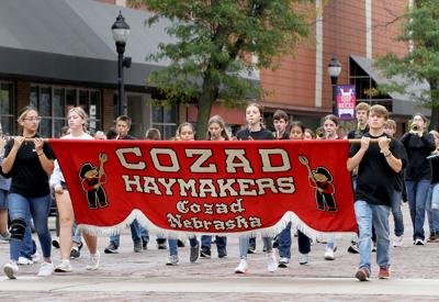 Cozad Middle School at UNK Band Day