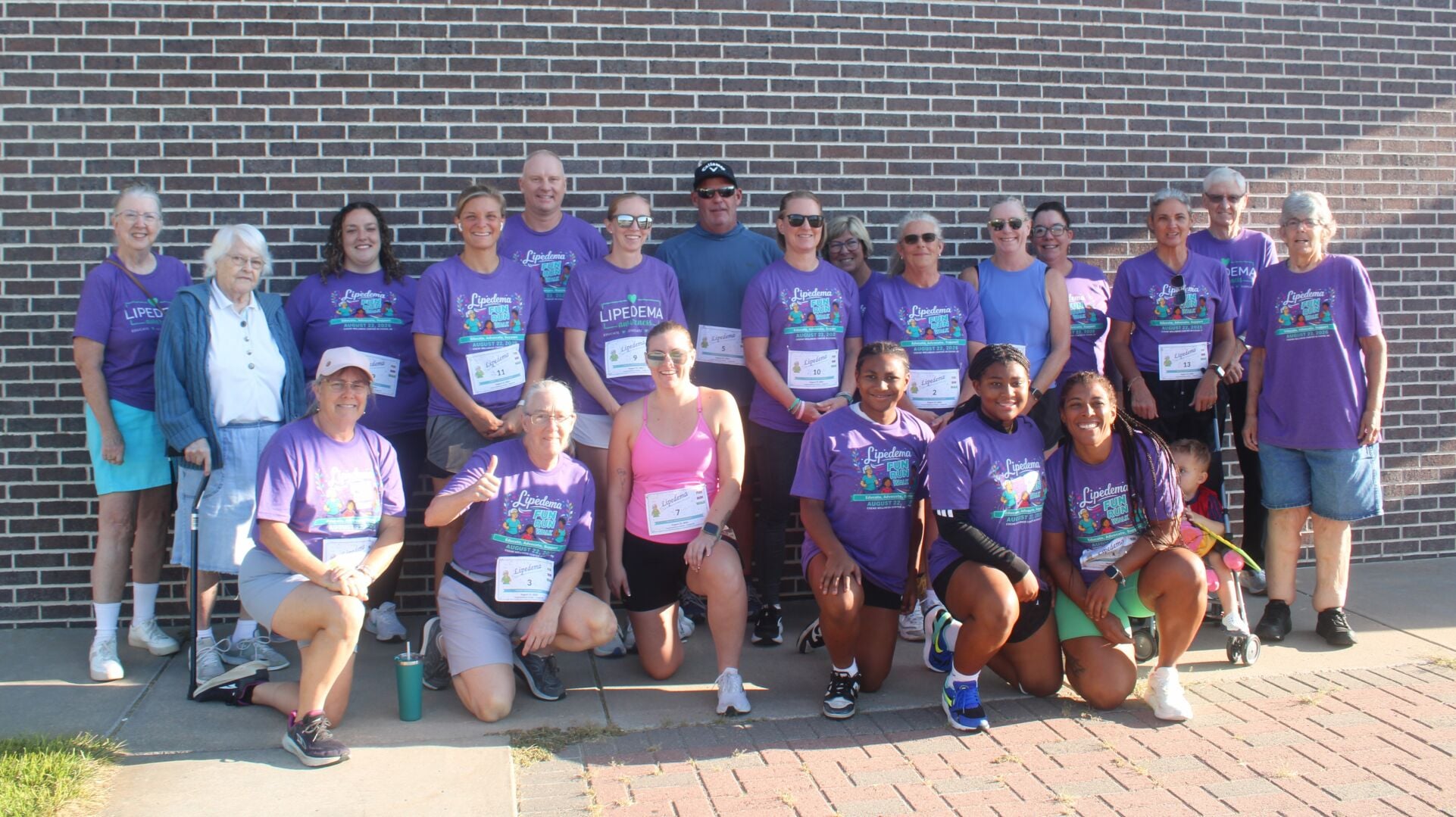 Run group photo