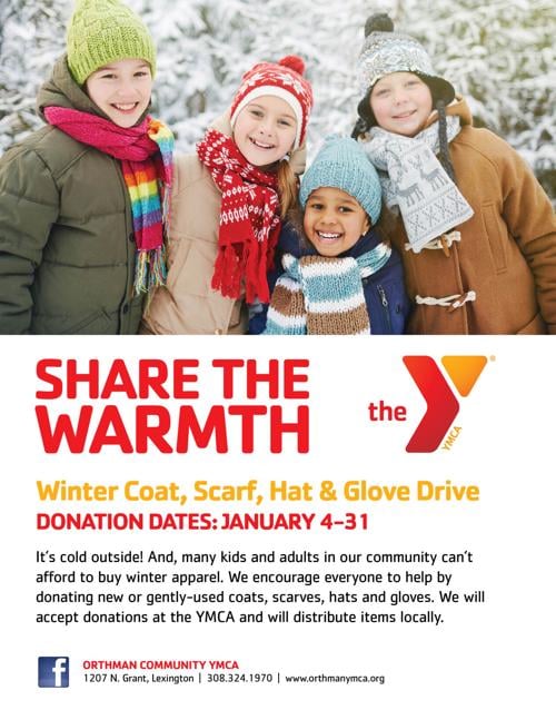 YMCA Collecting Winter Coats, Hats & Mittens
