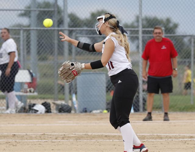 Gothenburg softball vs. Adams Central