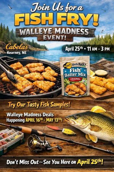 Walleye Madness Fish Fry