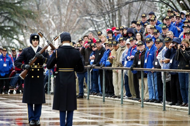 Korean War Veterans Honor Flight, 03/25/2014