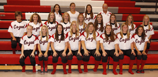 2013 Cozad softball team
