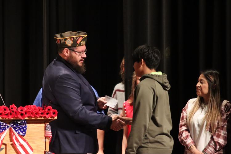 Lexington Middle School Veteran's Day program