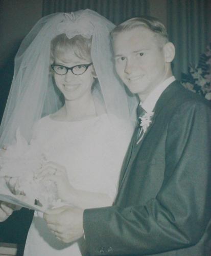 Renkens celebrating 50th wedding anniversary Old photo