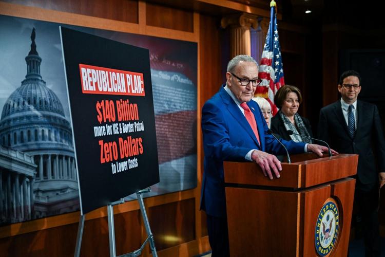 Minority Leader Schumer holds press conference