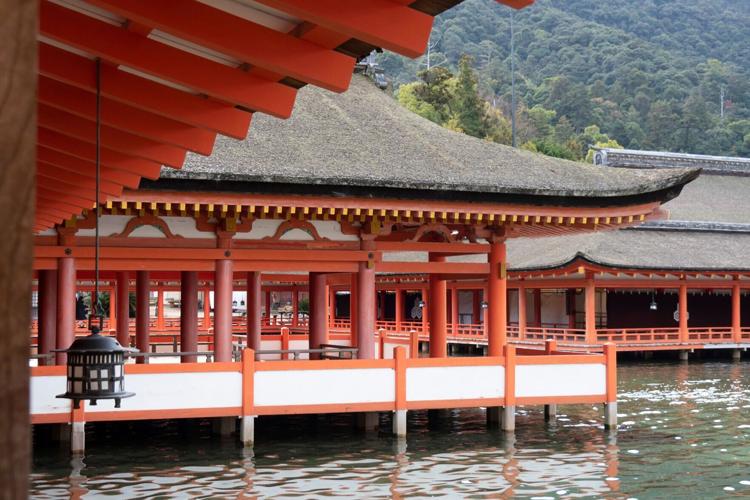 Miyajima, near Hiroshima, is beautiful at any time of year.