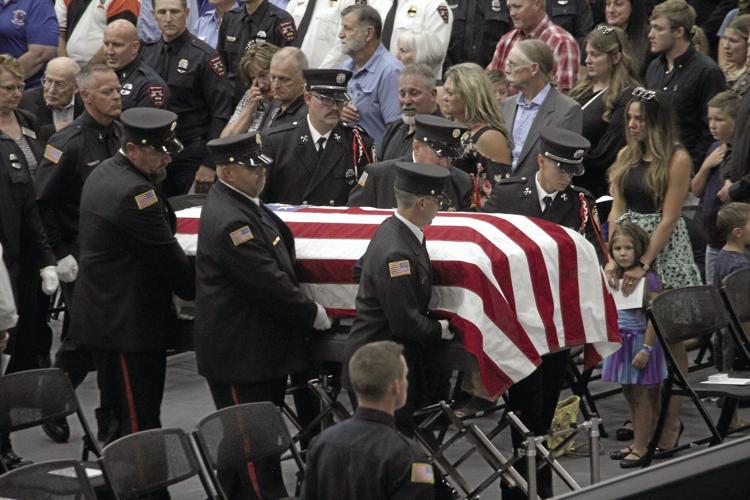 Community pays respects for fallen Scottsbluff firefighter Ryan Lohr