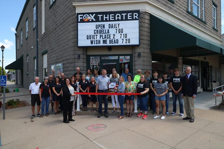 Fox Theater holds ribbon cutting ceremony with the Cozad Chamber of