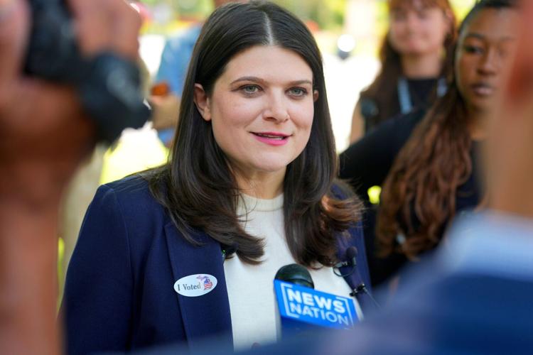 Rep. Haley Stevens, a Democrat running against Abdul El-Sayed in the primary for the US Senate talks with local and national