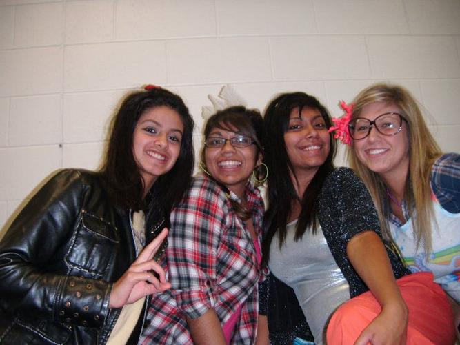 Class of 2021 four girls