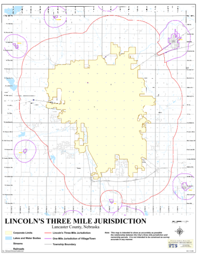 Lincoln's Three-Mile Jurisdiction