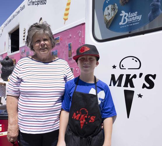 Pat Rayburn and Jackson Thornburg
