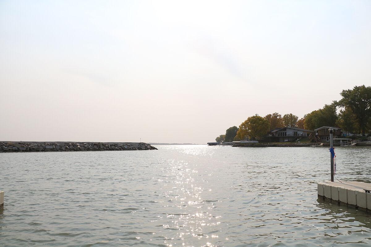 Johnson Lake Marina entrance