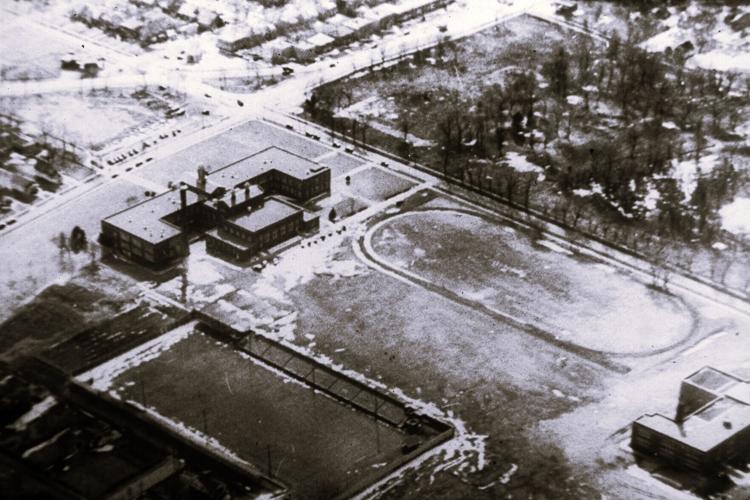 Benson High aerial 1947