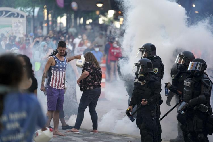 Madison protest turns destructive