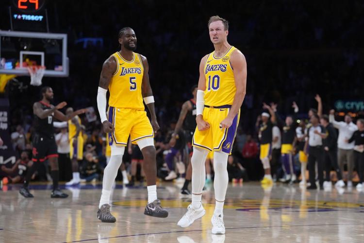 NBA: Playoffs-Houston Rockets at Los Angeles Lakers
