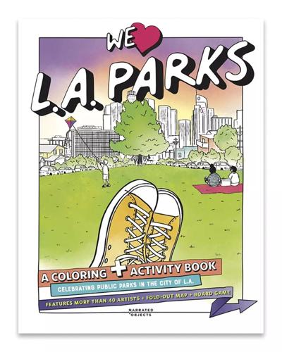 We Heart L.A. Parks adult coloring book.