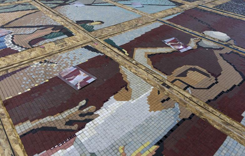 Pershing Mural Restoration