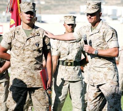 Cozad marine earns honors 