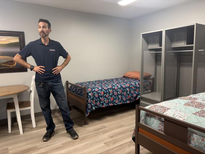 Corey Curran in a Crossroads bedroom