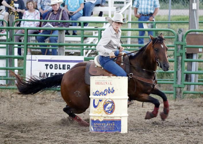 Libs Devine barrel racing