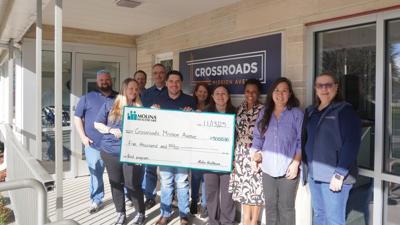 Crossroads receives donation from Molina Healthcare
