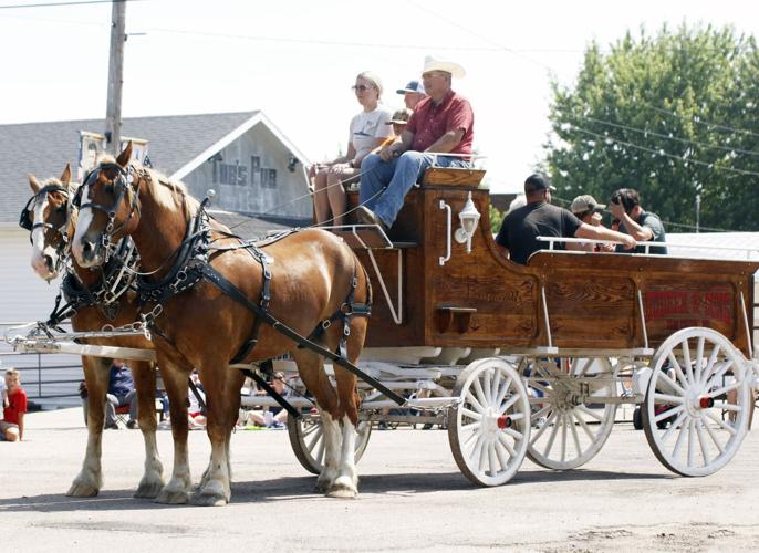 Horses and wagon