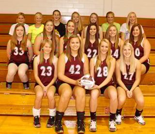 2013 Elwood volleyball team