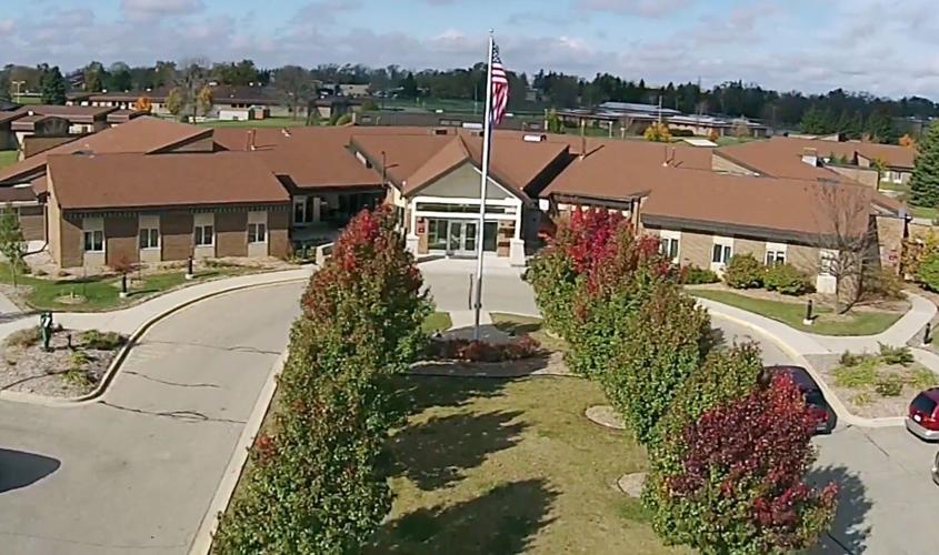 Veterans Home at Union Grove stock image