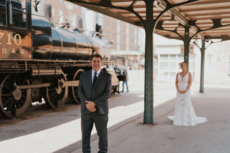 Castner Wedding Bride and Father