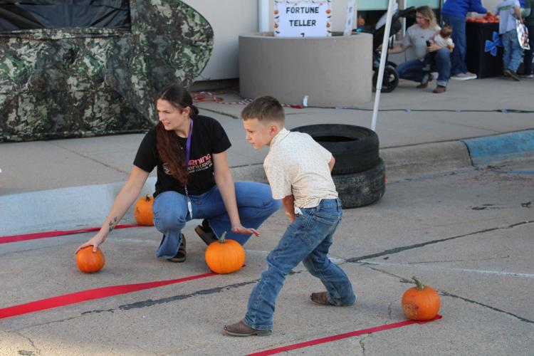 Pumpkin bowling