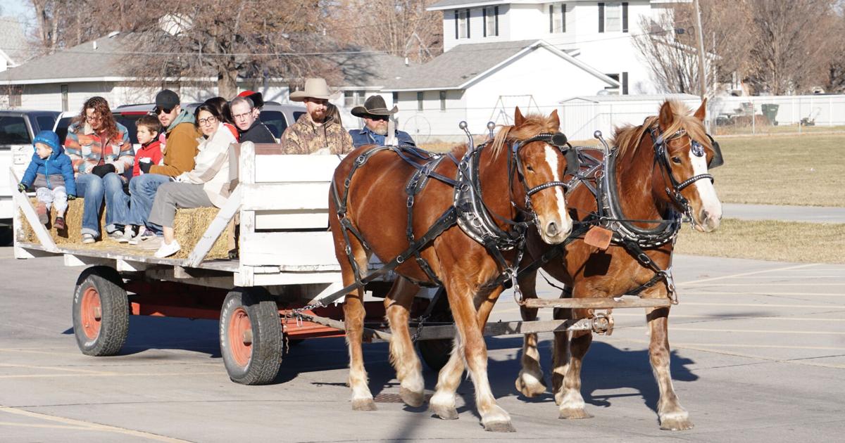 Hay Rack Rides Hayrack rides, Santa spread joy at Orthman YMCA