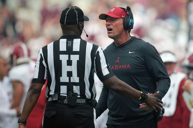 NCAA Football: Alabama at Mississippi State