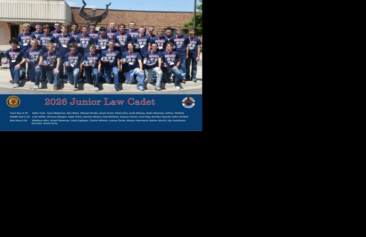 Junior Law Cadet boys
