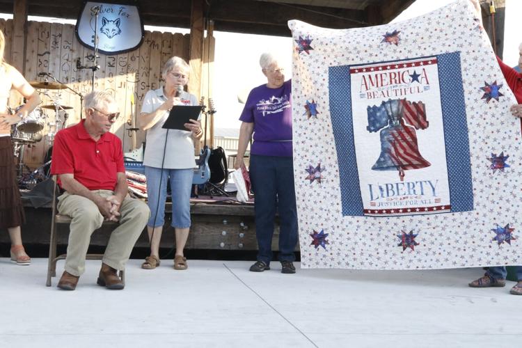 Quilt of Valor presentation