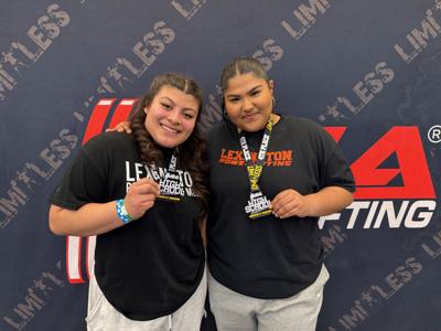 Lexington powerlifting national medalists