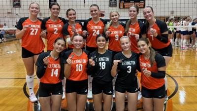 Lexington takes runner-up at home volleyball Invite Saturday
